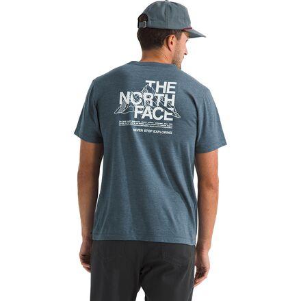 Tri-Blend Mountain Sketch Short-Sleeve T-Shirt by THE NORTH FACE