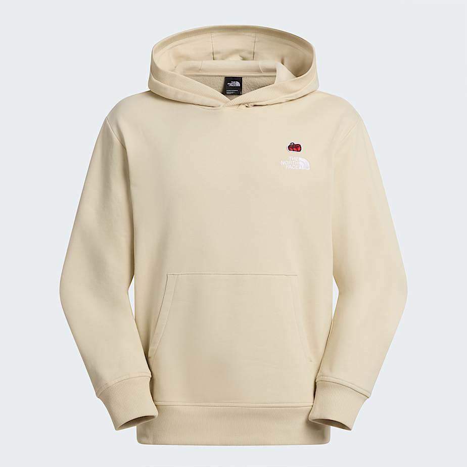 Unisex 60th Anniversary Patch Relaxed Hoodie Desert Stone by THE NORTH FACE