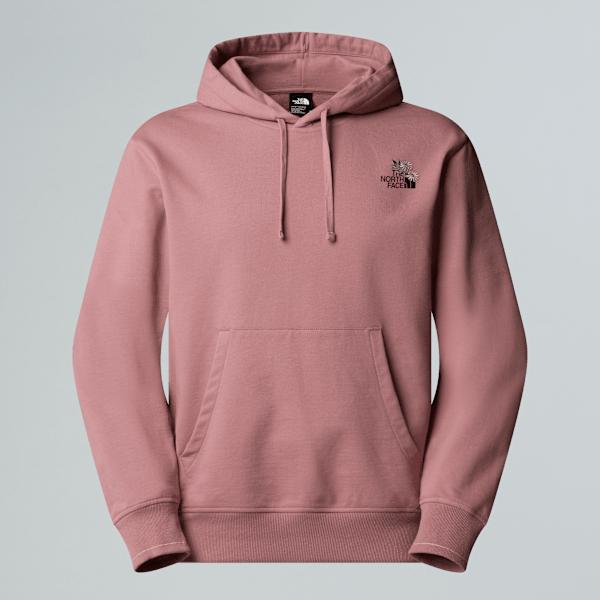 Unisex Dome Flower Relaxed Graphic Hoodie Nostalgia Rose by THE NORTH FACE