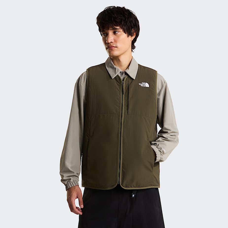 Unisex Ilti Liner Gilet New Taupe Green by THE NORTH FACE