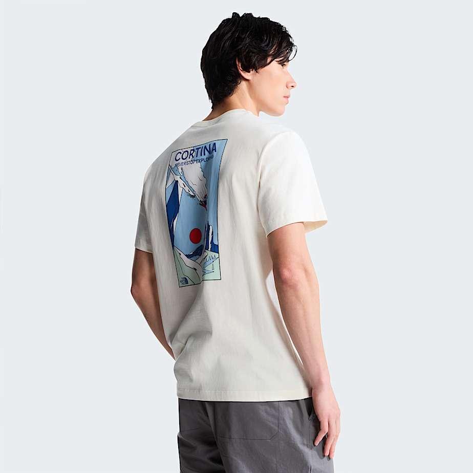 Unisex Mountain Celebration Regular Graphic T-shirt White Dune by undefined Unisex Mountain Celebration Regular Graphic T-shirt White Dune by undefined