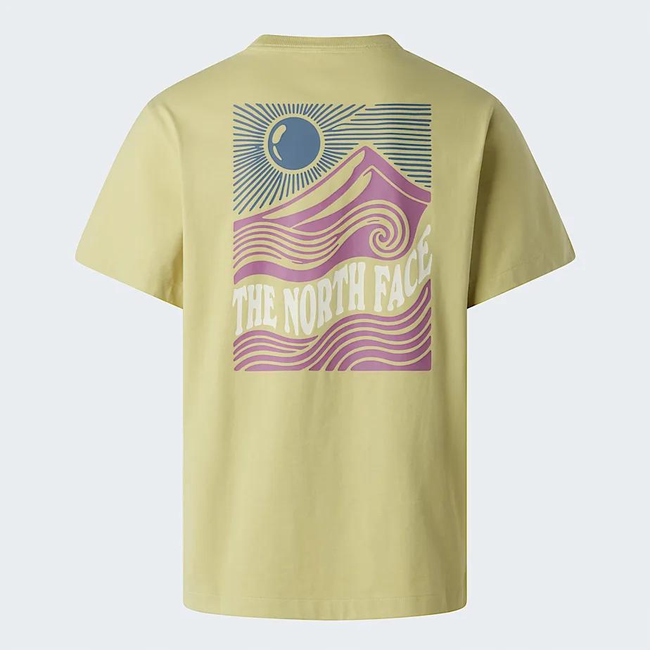 Unisex Mountain Escape Relaxed Graphic T-shirt Pear by THE NORTH FACE