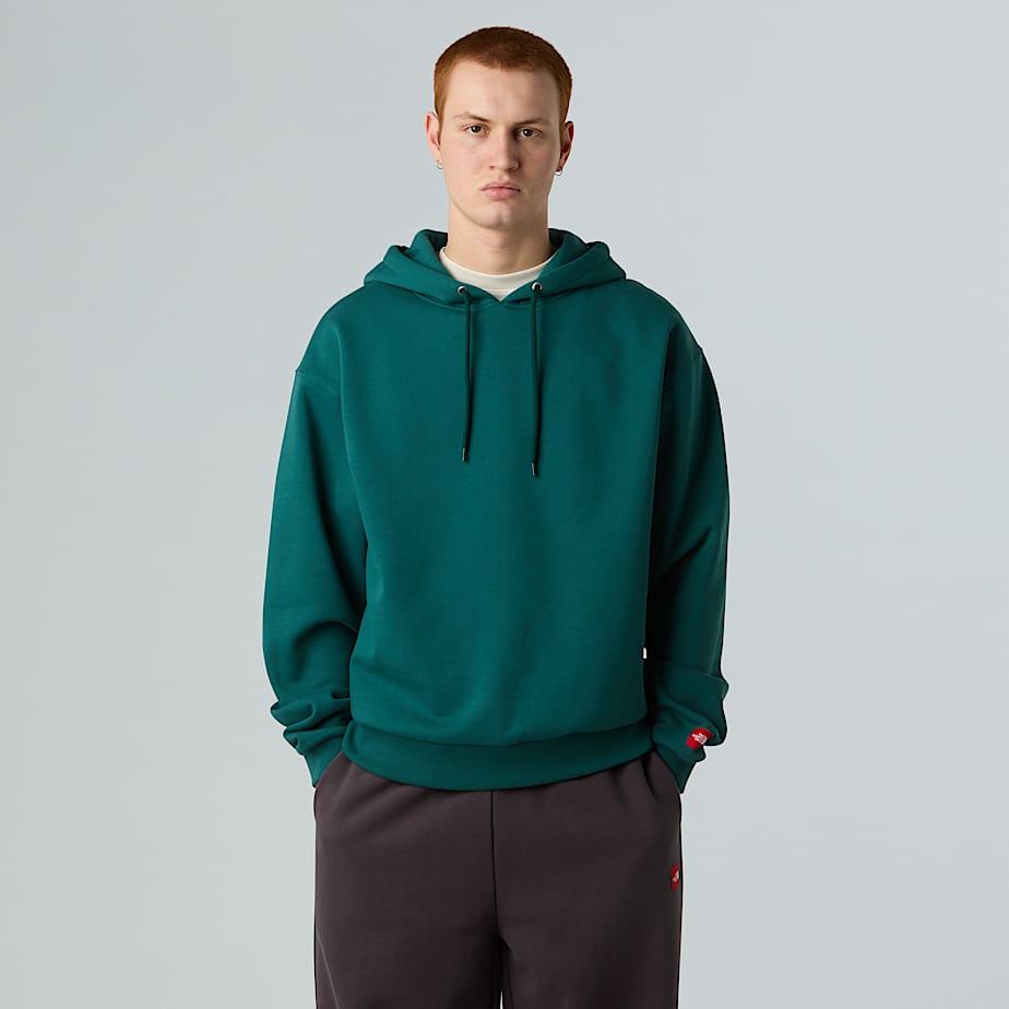 Unisex Red Box Hoodie Hunter Green by THE NORTH FACE