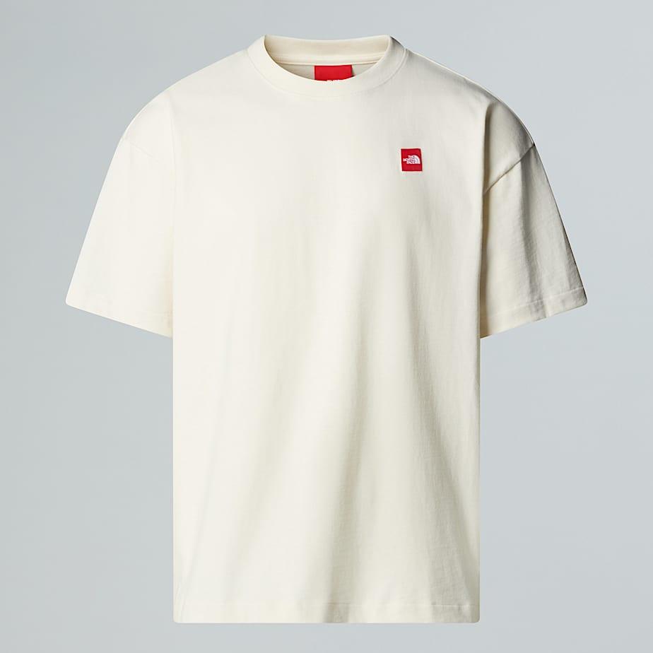 Unisex Red Box T-shirt White Dune by THE NORTH FACE