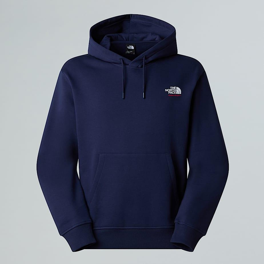 Unisex Uk Relaxed Hoodie Summit Navy by THE NORTH FACE