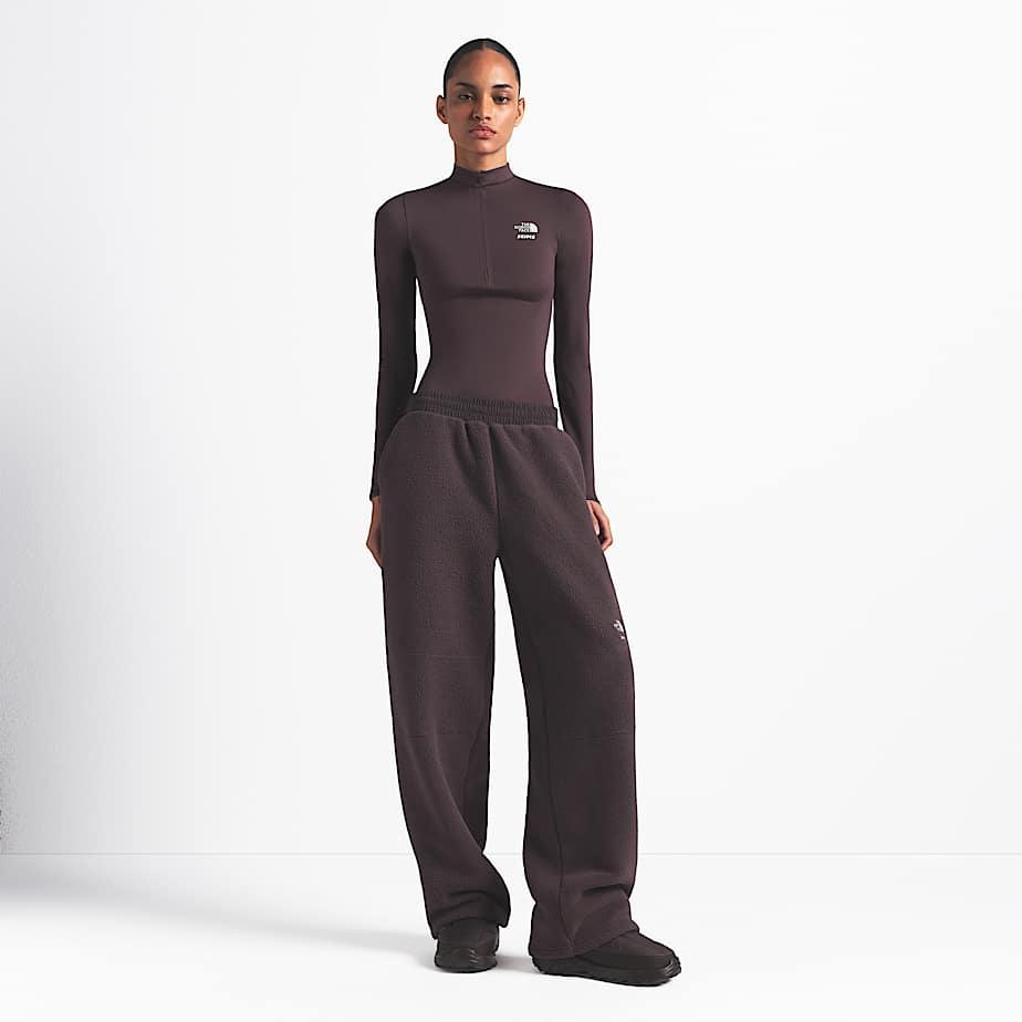 Unisex X Skims 1995 Denali Fleece Straight Leg Trousers Sk Phoenix by THE NORTH FACE