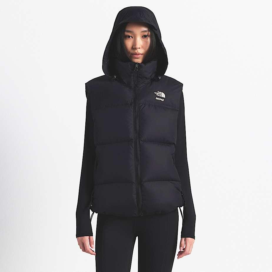 Unisex X Skims 1996 Nuptse Gilet Sk Onyx by THE NORTH FACE