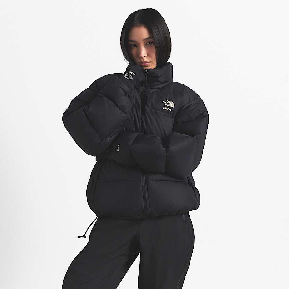 Unisex X Skims 1996 Nuptse Jacket Sk Onyx by THE NORTH FACE