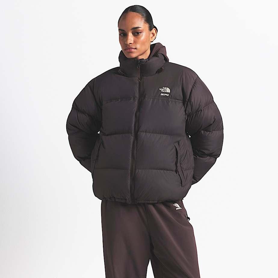 Unisex X Skims 1996 Nuptse Jacket Sk Phoenix by THE NORTH FACE