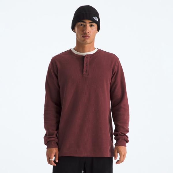 Waffle Long-Sleeve Henley Shirt by THE NORTH FACE
