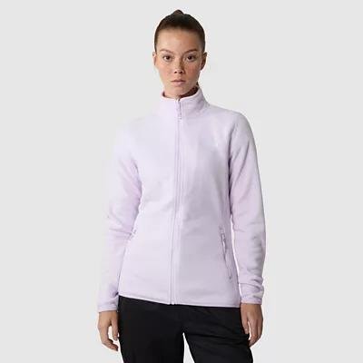 Women's 100 Glacier Full-zip Fleece Icy Lilac by THE NORTH FACE