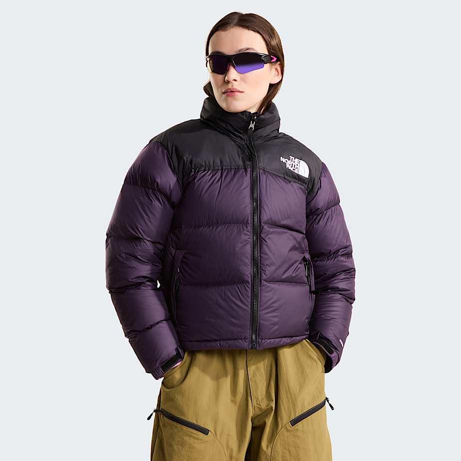 Women’s 1996 Retro Nuptse Jacket Endless Dusk- Tnf Black by THE NORTH FACE