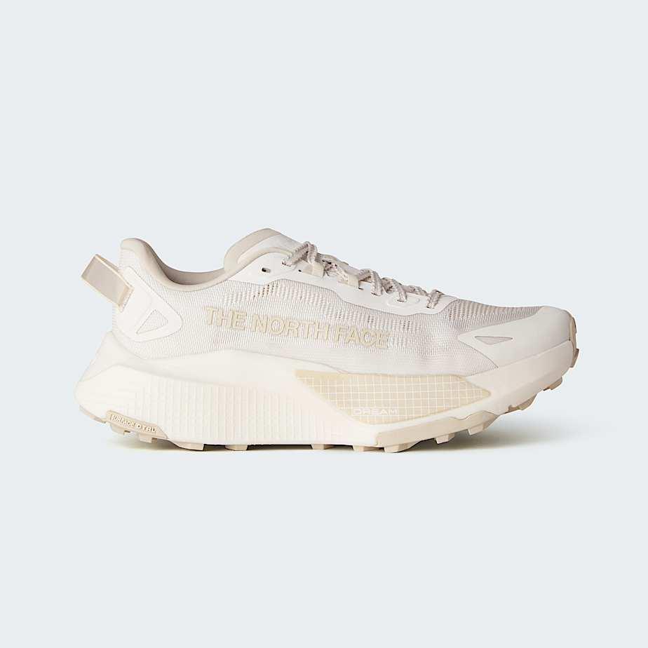 Women's Altamesa 500 V2 Trail Running Shoes White Ash-white Dune by THE NORTH FACE