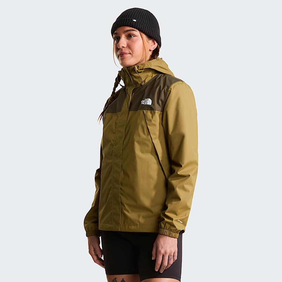 Women’s Antora Rain Jacket Cedar-new Taupe Green by THE NORTH FACE