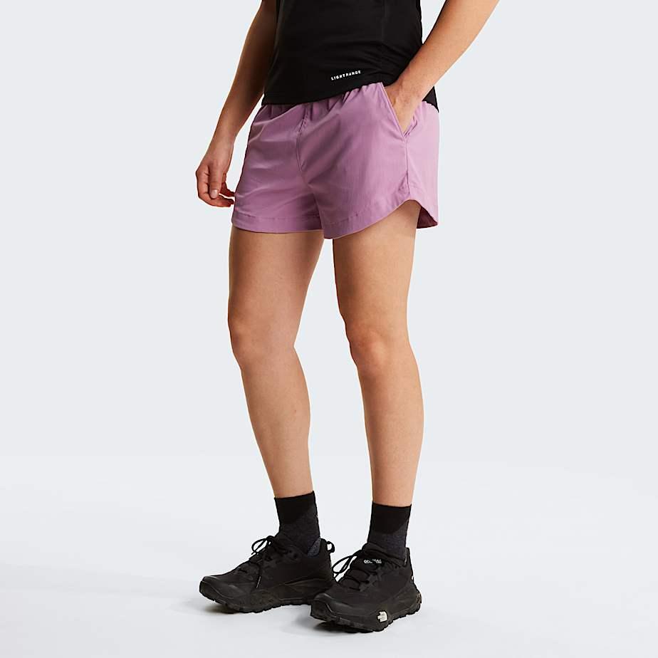 Women's Aphrodite Arise 3" Shorts Hushed Lavender by THE NORTH FACE