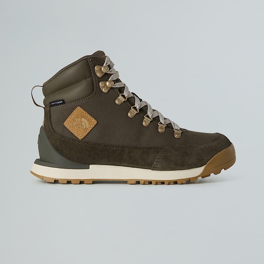 Women's Back-to-berkeley Iv Textile Lifestyle Boots New Taupe Green-calacatta by THE NORTH FACE