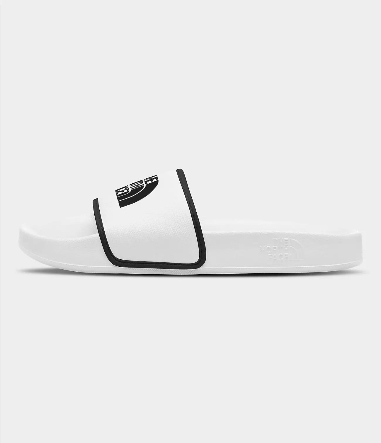 Women’s Base Camp Slides Iii Tnf White-tnf Black by THE NORTH FACE