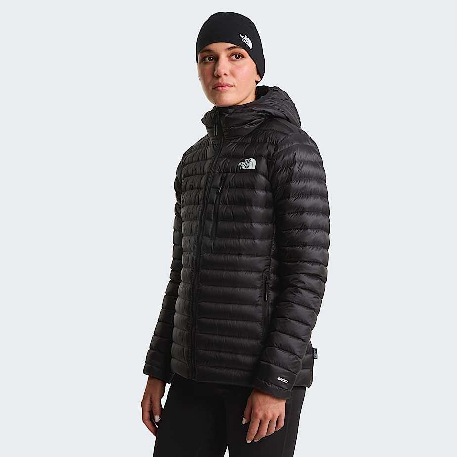 Women's Bettaforca Lightweight Down Hooded Jacket Tnf Black by THE NORTH FACE