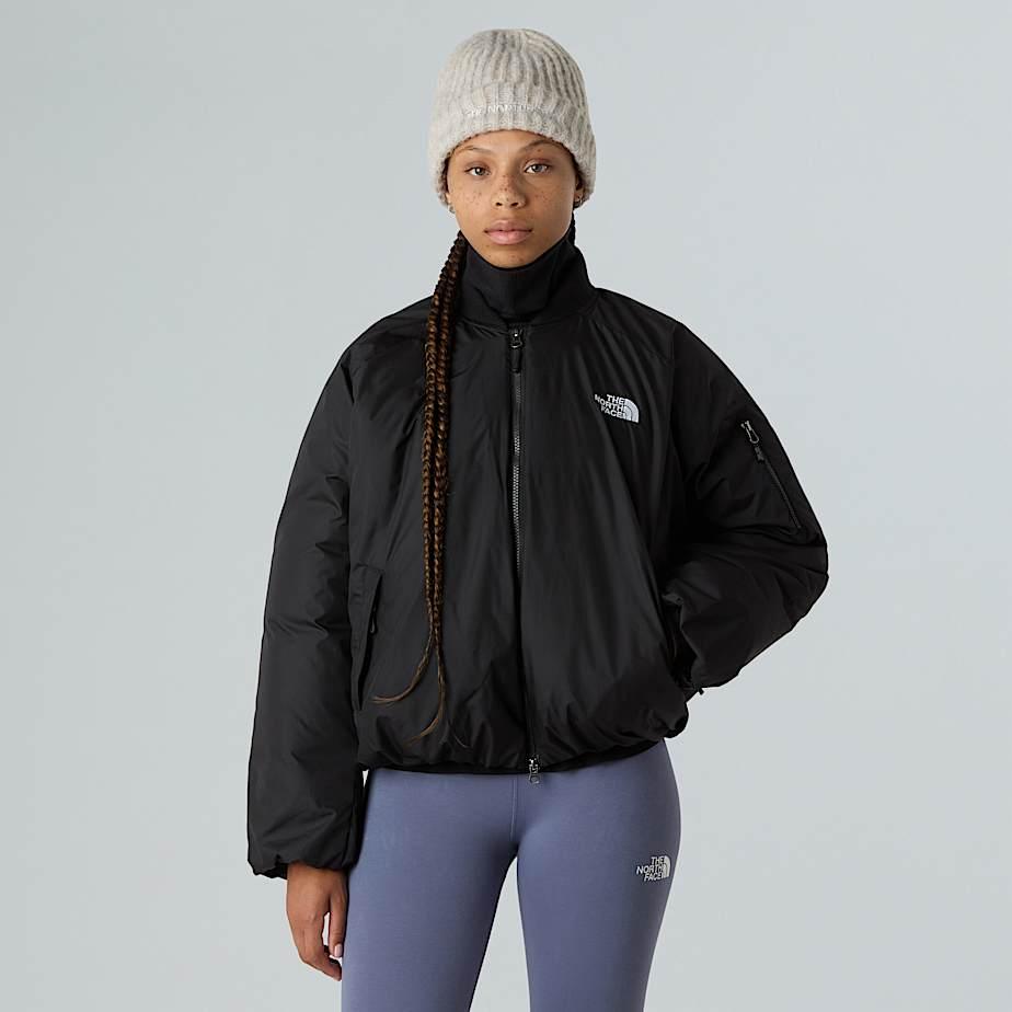 Women's Choqa Bomber Jacket Tnf Black by THE NORTH FACE