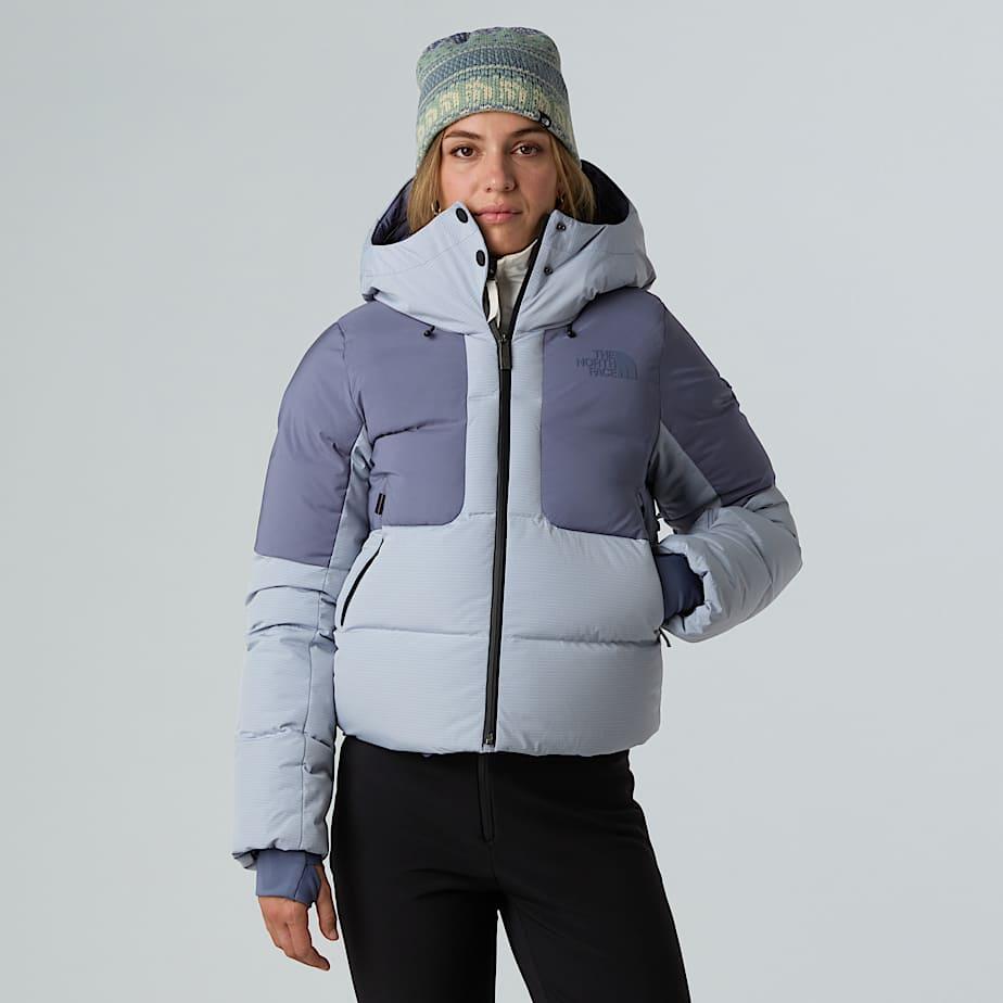 Women's Cold Spell Cropped Down Jacket Blue Flax-twilight Galaxy by THE NORTH FACE