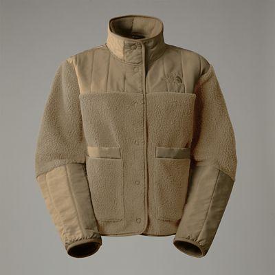 Women's Cragmont Fleece Jacket Khaki Stone by THE NORTH FACE Women's Cragmont Fleece Jacket Khaki Stone by THE NORTH FACE