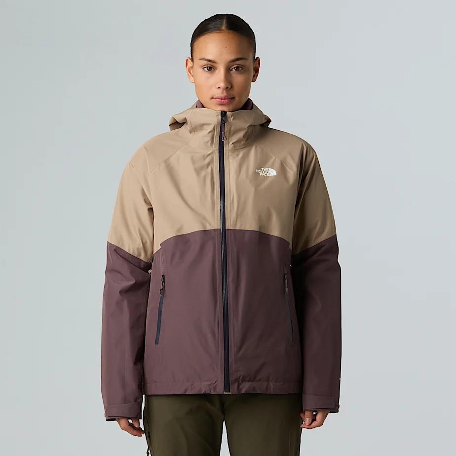 Women’s Diablo Dynamic Zip-in Jacket Mushroom Grey-tawny Quartz by THE NORTH FACE