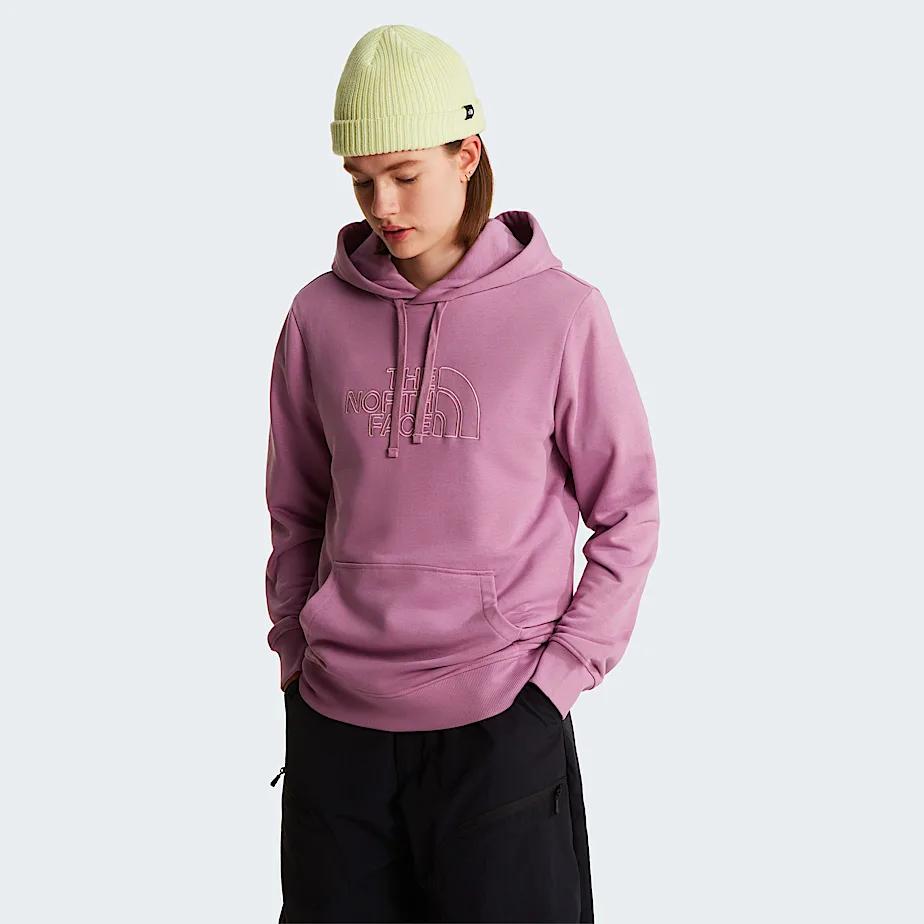 Women’s Drew Peak Light Hoodie Hushed Lavender-metal Pink by THE NORTH FACE