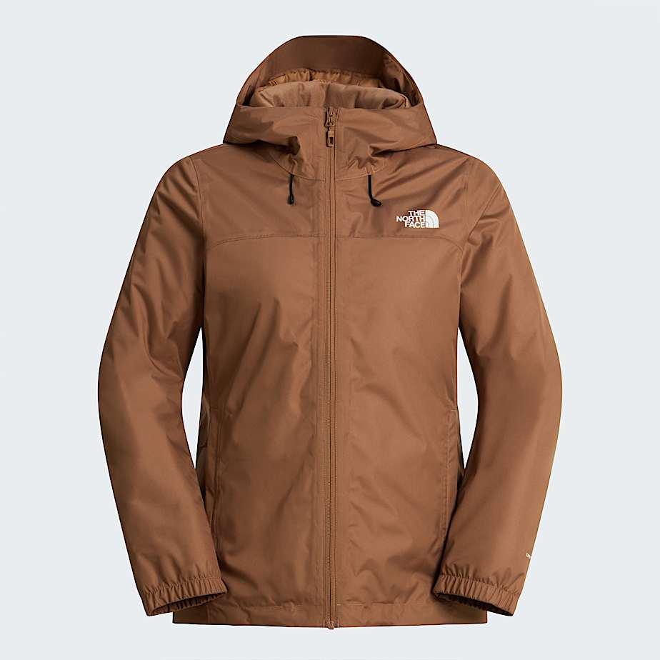 Women's Elgon Shell Jacket Latte-tnf Black by THE NORTH FACE