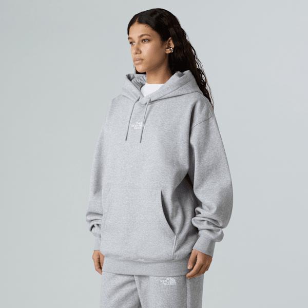 Women's Essential Hoodie Tnf Light Grey Heather by THE NORTH FACE
