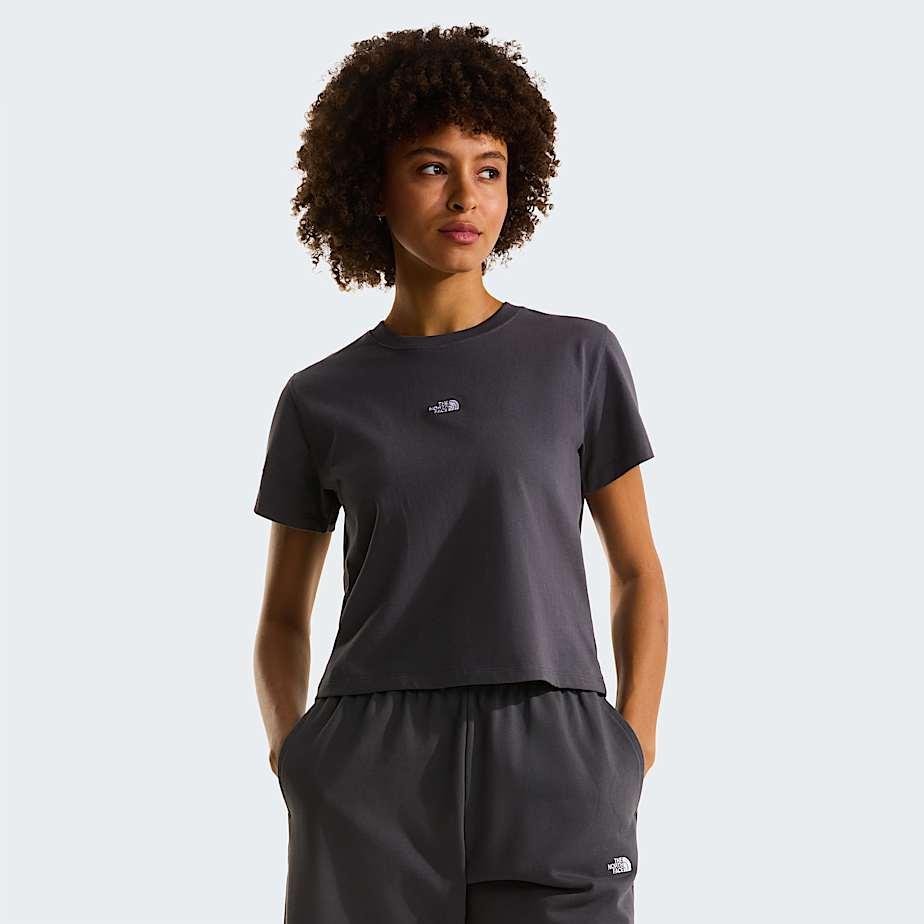 Women's Essential Regular Cutie T-shirt Anthracite Grey by THE NORTH FACE