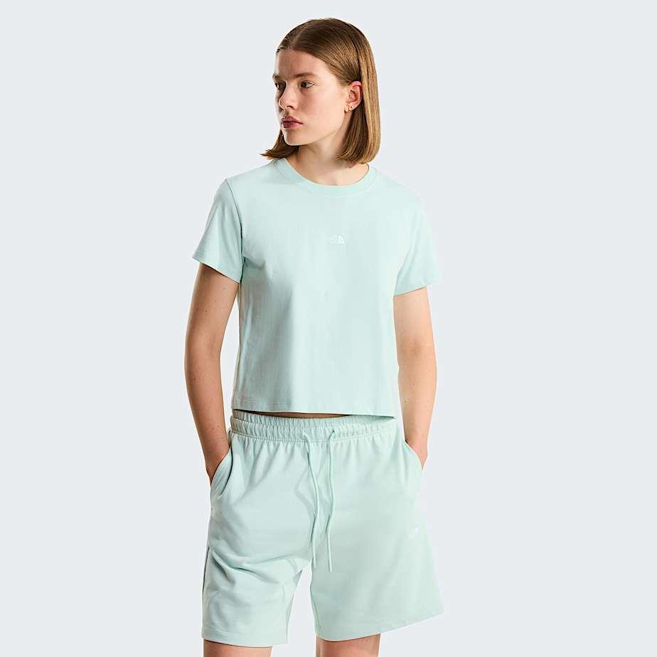 Women's Essential Regular Cutie T-shirt Opal Frost by THE NORTH FACE