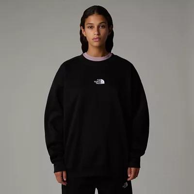 Women's Essential Sweatshirt Tnf Black by THE NORTH FACE