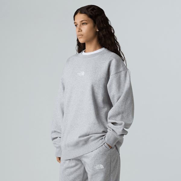 Women's Essential Sweatshirt Tnf Light Grey Heather by THE NORTH FACE