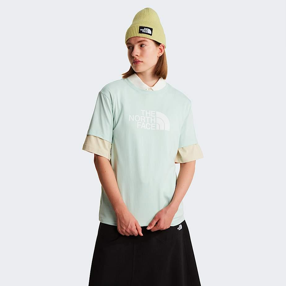 Women's Evolution Half Dome Relaxed T-shirt Opal Frost by THE NORTH FACE