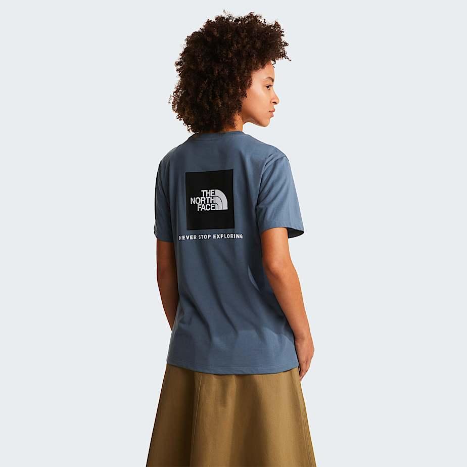 Women's Evolution Nse Box Relaxed T-shirt Granite Grey by THE NORTH FACE