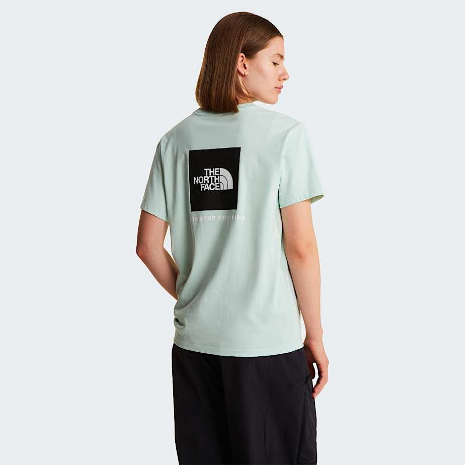 Women's Evolution Nse Box Relaxed T-shirt Opal Frost by THE NORTH FACE