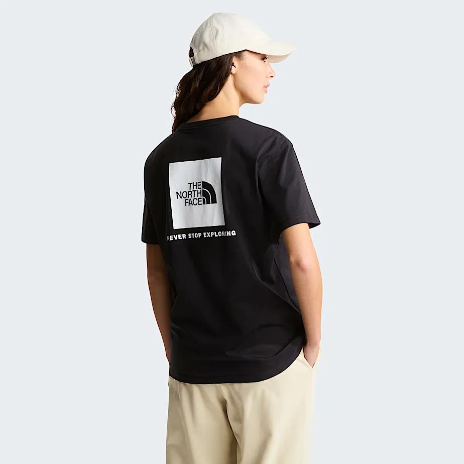 Women's Evolution Nse Box Relaxed T-shirt Tnf Black-tnf White by THE NORTH FACE