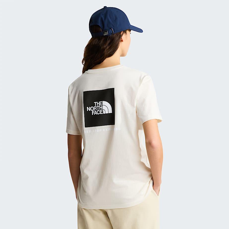 Women's Evolution Nse Box Relaxed T-shirt White Dune by THE NORTH FACE