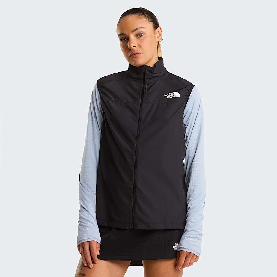 Women's Fontanales Wind Gilet Tnf Black by THE NORTH FACE