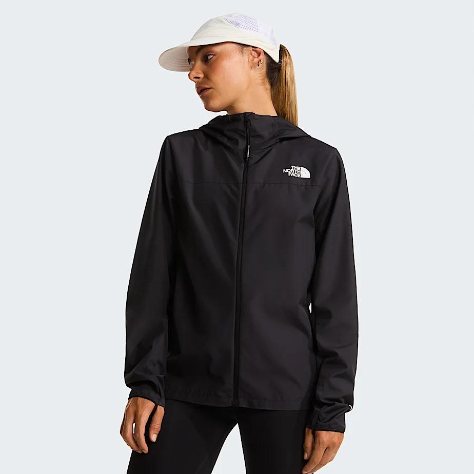 Women's Fontanales Wind Jacket Tnf Black by THE NORTH FACE