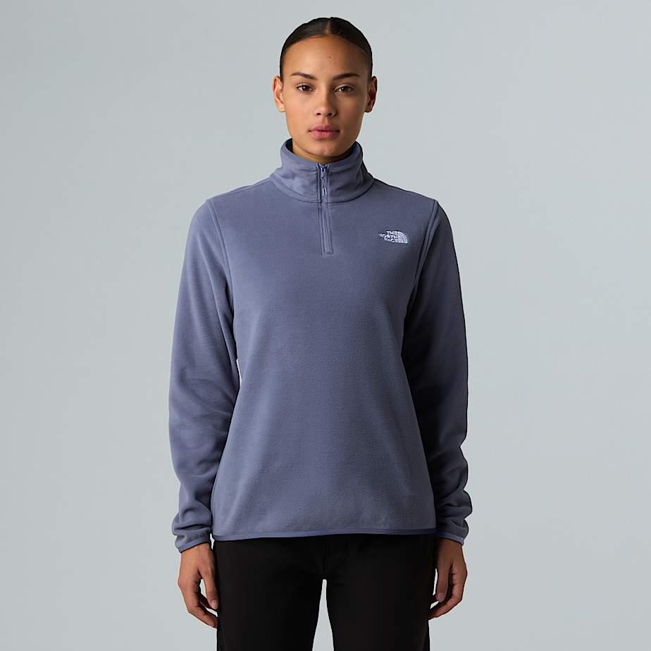 Women's Glacier 1/4 Zip Fleece Twilight Galaxy by THE NORTH FACE