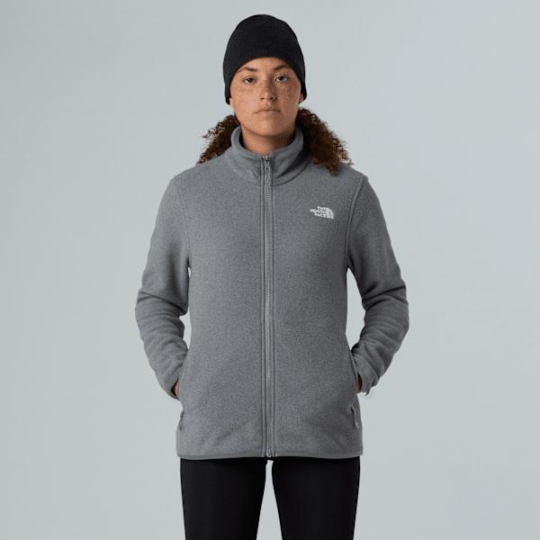 Women's Glacier Fleece Tnf Mid Grey Heather by THE NORTH FACE