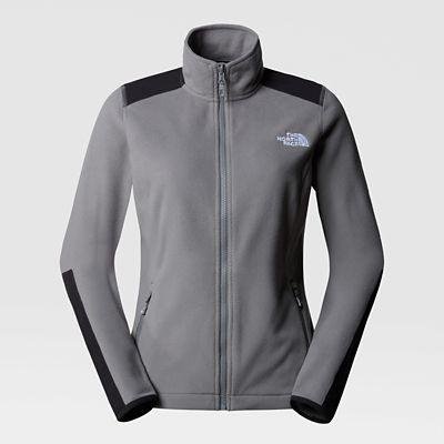 Women's Glacier Zip-in Fleece Smoked Pearl by THE NORTH FACE
