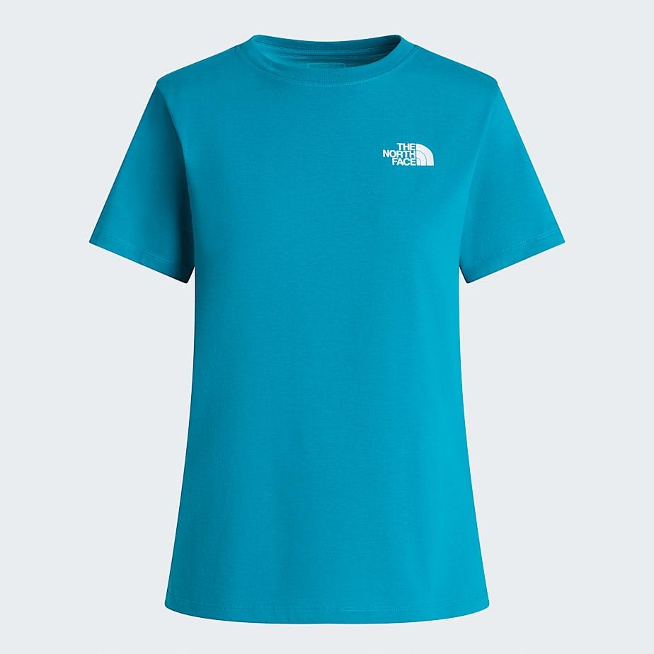 Women's Half Dome Printed Regular T-shirt Deep Teal by THE NORTH FACE