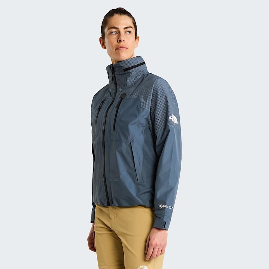Women's Hike Devils Thumb Gore-tex® Jacket Granite Grey-tnf Black by THE NORTH FACE