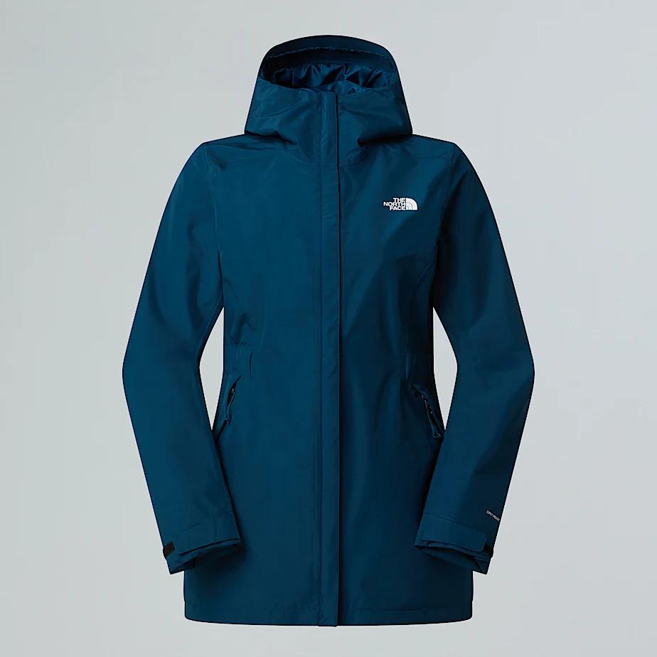 Women's Hikurangi Parka Shell Jacket Midnight Petrol by THE NORTH FACE