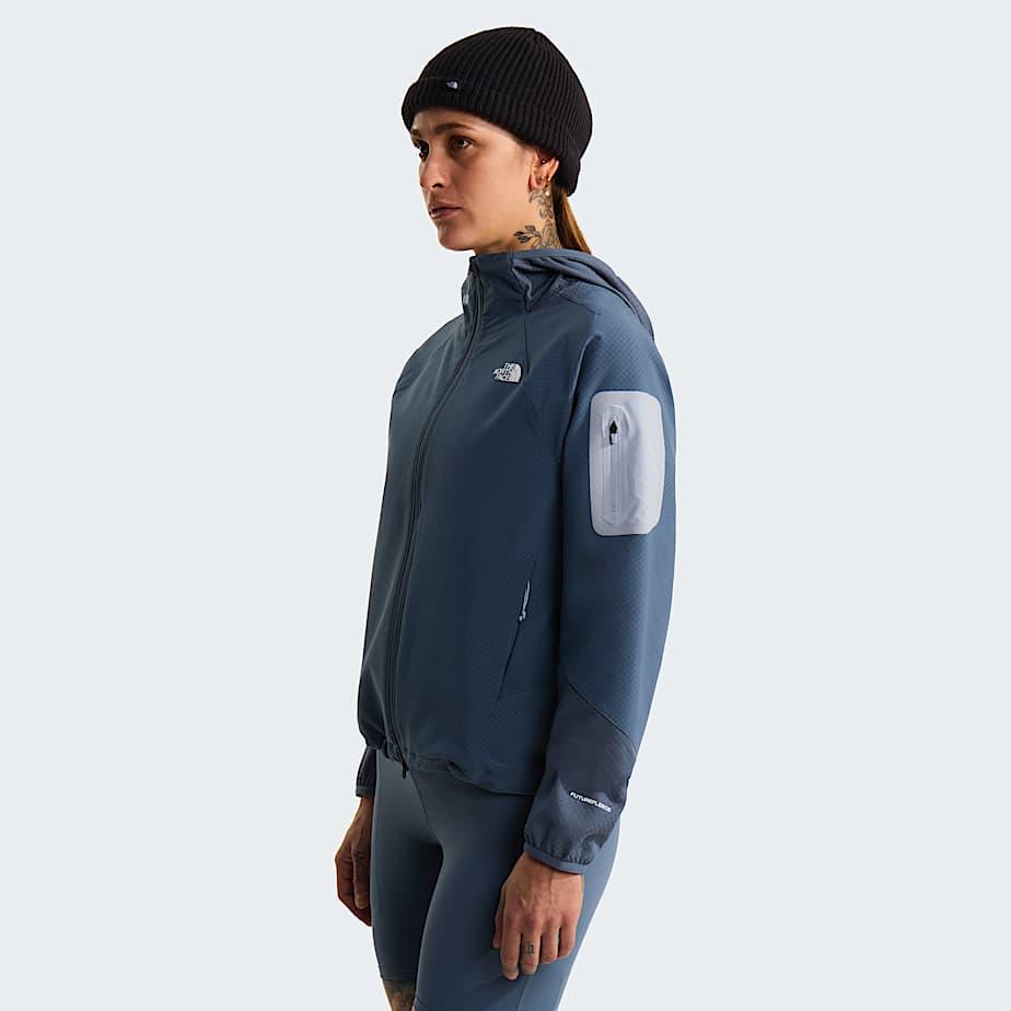 Women's Hybrid Tek Approach Full-zip Hooded Jacket Granite Grey by THE NORTH FACE