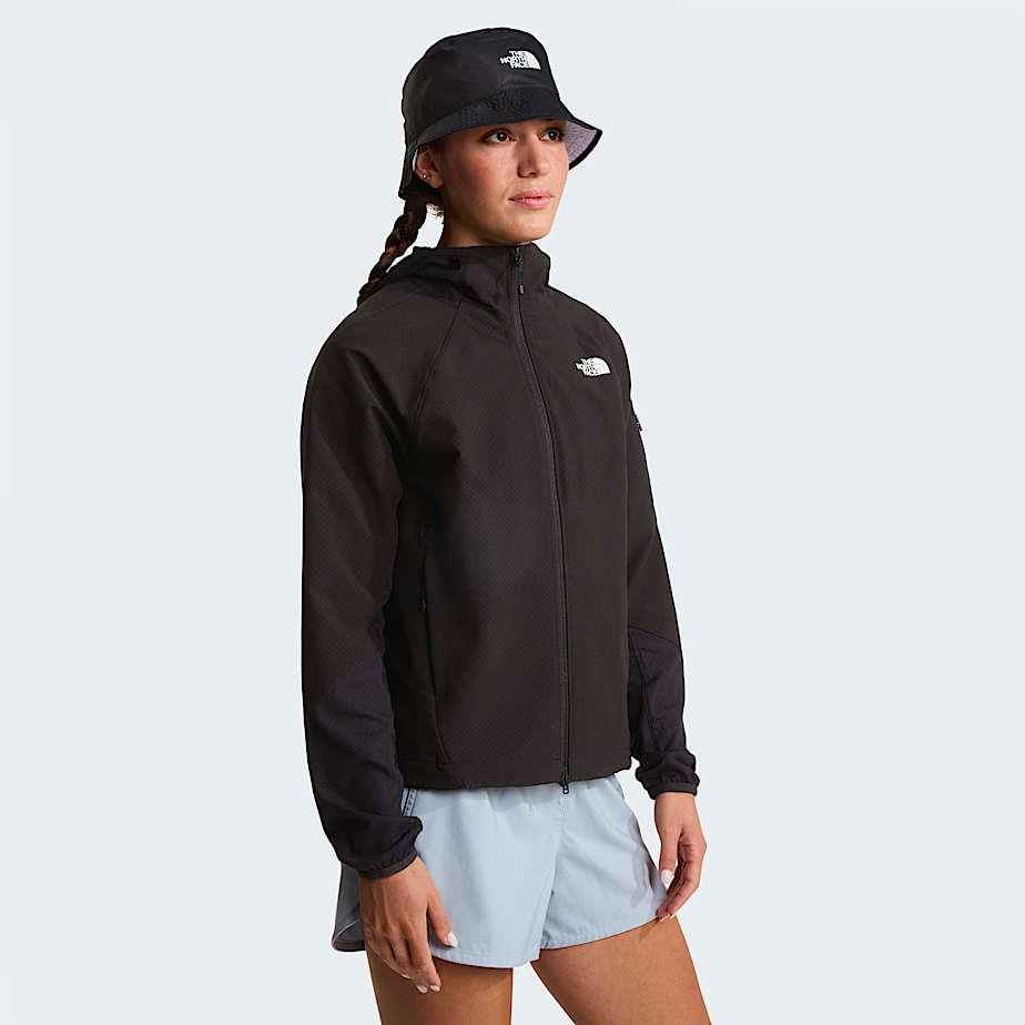 Women's Hybrid Tek Approach Full-zip Hooded Jacket Tnf Black by THE NORTH FACE