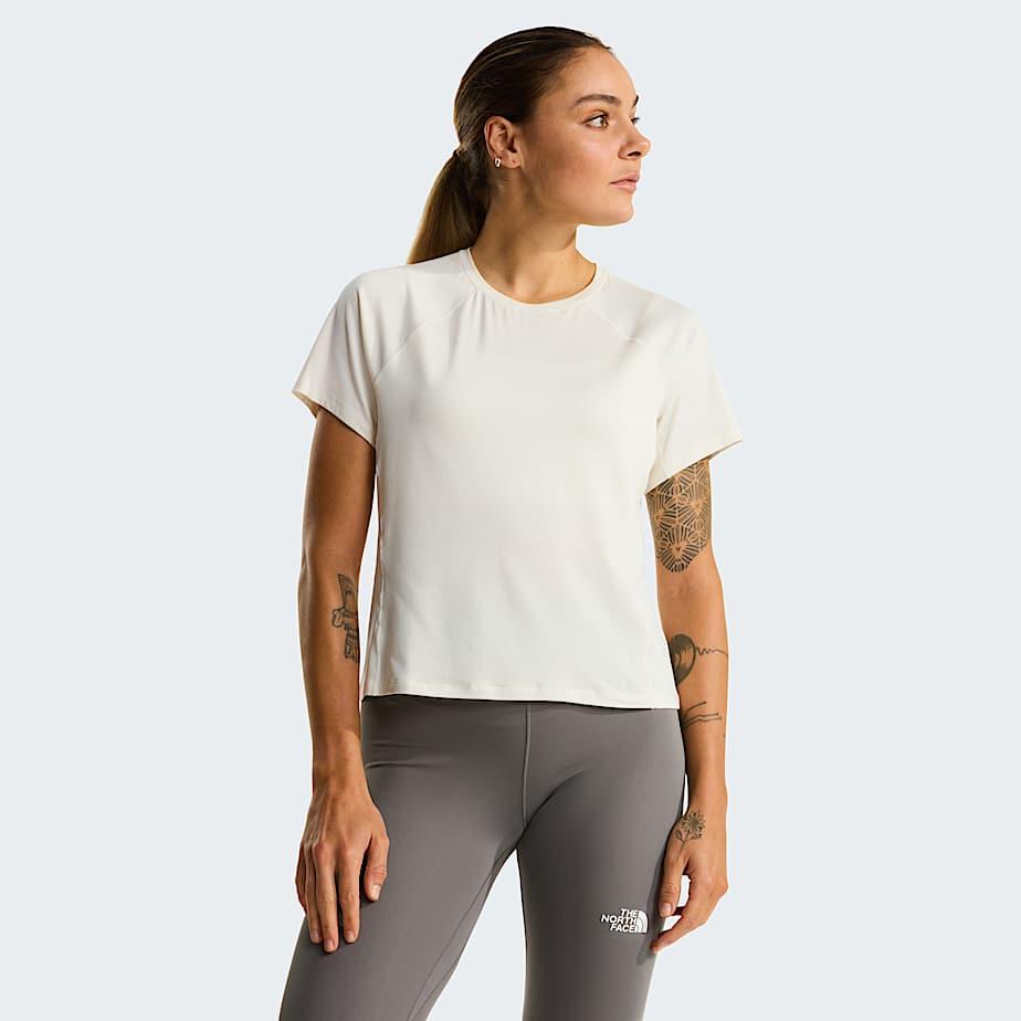 Women's Jaida T-shirt White Dune Light Heather by THE NORTH FACE