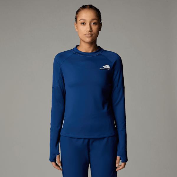 Women's Kikash Warm Long-sleeve T-shirt Estate Blue by THE NORTH FACE